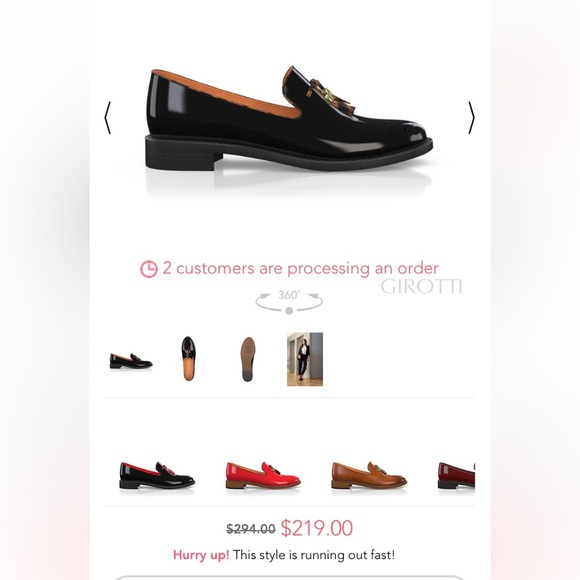 GIROTTI Italian Leather Custom Made Slip On Loafer Suede Leopard Tassel Classic - Picture 16 of 16